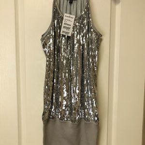 NWT Bebe Sequin Dress, M